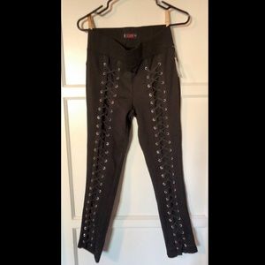 NEW Lace Up Jeggings